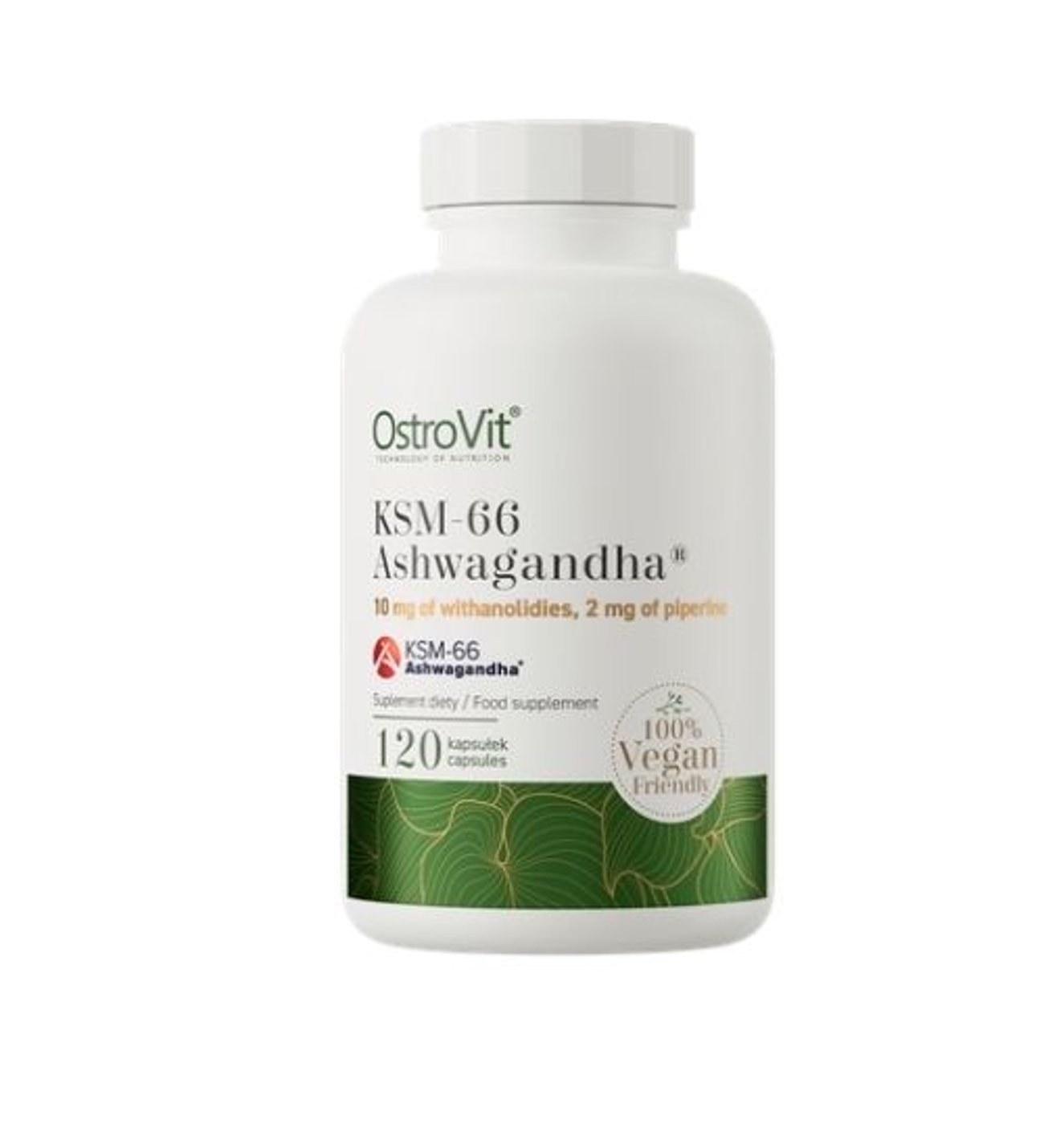 KSM-66 Ashwagandha® VEGE 120 capsules