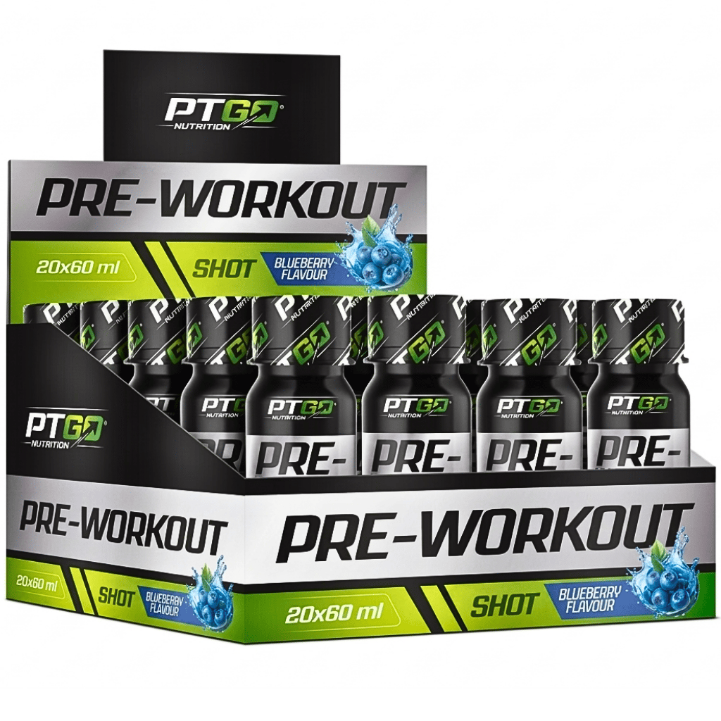 PT GO NUTRITION PRE-WORKOUT 20x60 ML SHOT