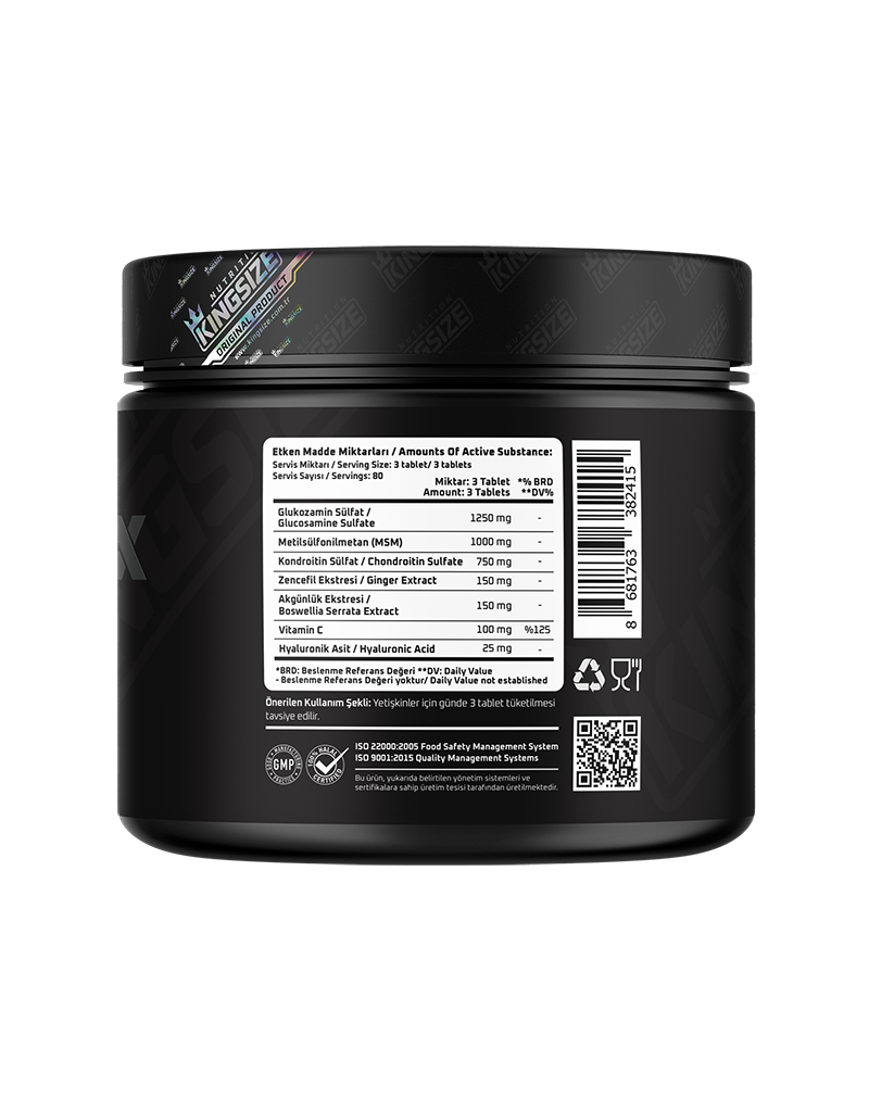 Kingsize Nutrition Flex Complex + Glucosamine 240 Tablet