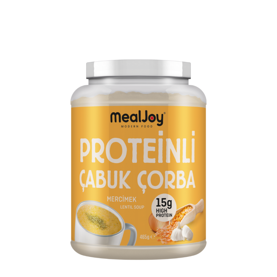 Mealjoy Proteinli Çabuk Çorba Mercimek&Domates