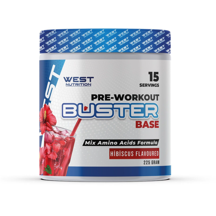 West nutrition Buster Base Preworkout 225 gr 15 Servis