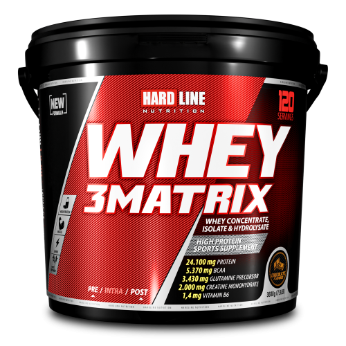 Hardline Whey 3Matrix 3600 Gr