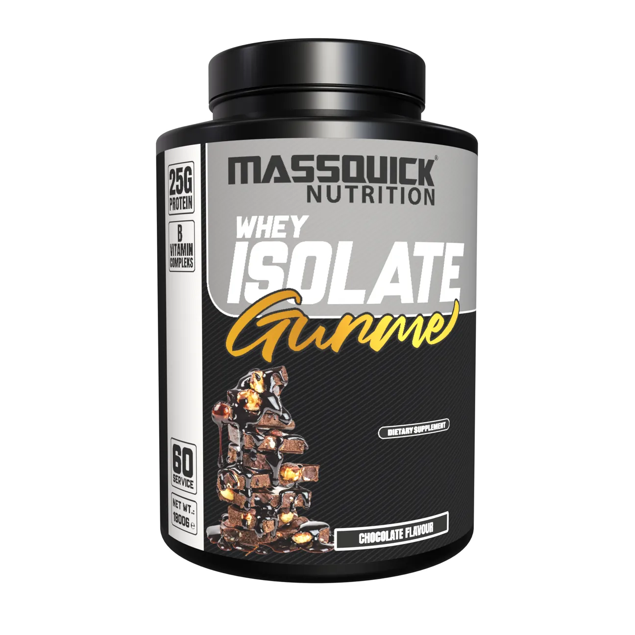 MassQuick Isolate Gurme Protein 1800 gr 60 servis