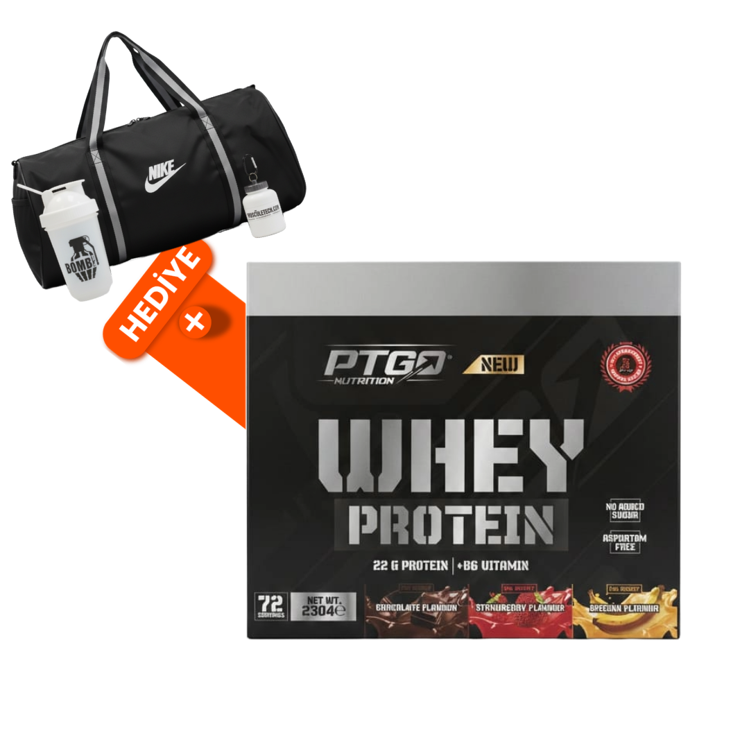 PT GO WHEY PROTEİN ŞASE 3 MİX FLAVOUR 72 ŞASE