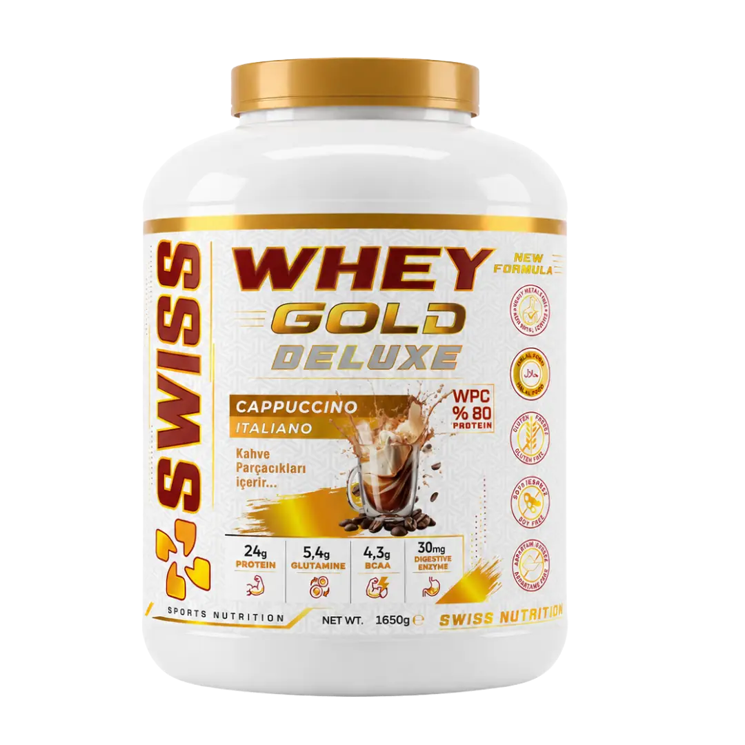 SWISS WHEY GOLD DELUXE PROTEİN WPC80